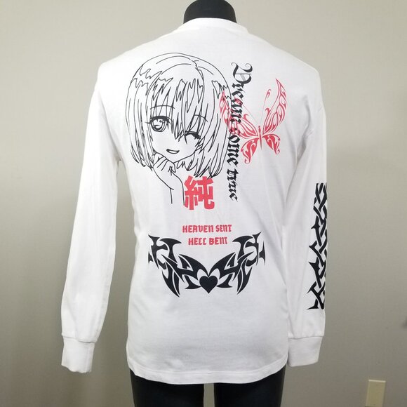 Vitriol Anime Heaven Sent Hell Bent T Shirt S Tattoo Dream Come True Tee Top - Picture 3 of 8